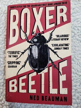 Boxer Beetle Ned Beauman Paperback Sceptre Novel 2011 UK Edition Fiction Used